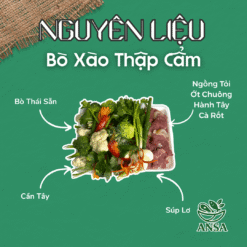 Alternative view of Bò Xào Thập Cẩm
