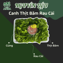 Alternative view of Canh Thịt Băm Rau Cải
